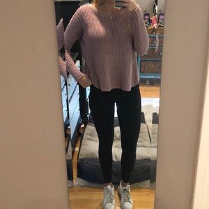 Waffle knit sweater (American Eagle)